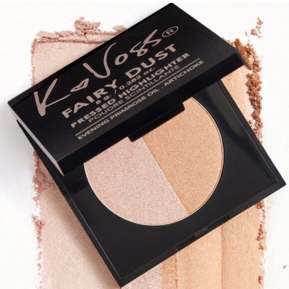 🦋5/$25 K Voss Fairy Dust Pressed Highlighter Moonlight / Starkissed New Full Siz - Picture 1 of 6